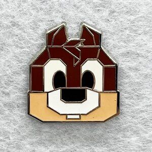 🔮 5/$25 Disney Origami Chip And Dale‎ Chip Pin